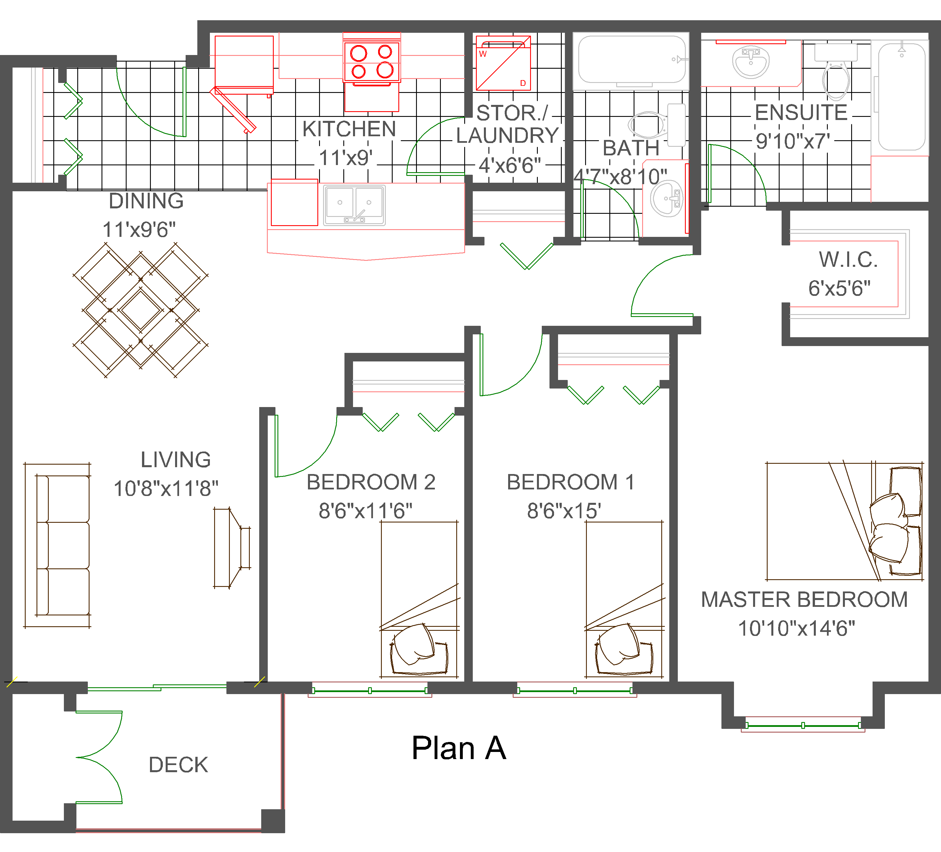 Dallas Town Centre - Plan A