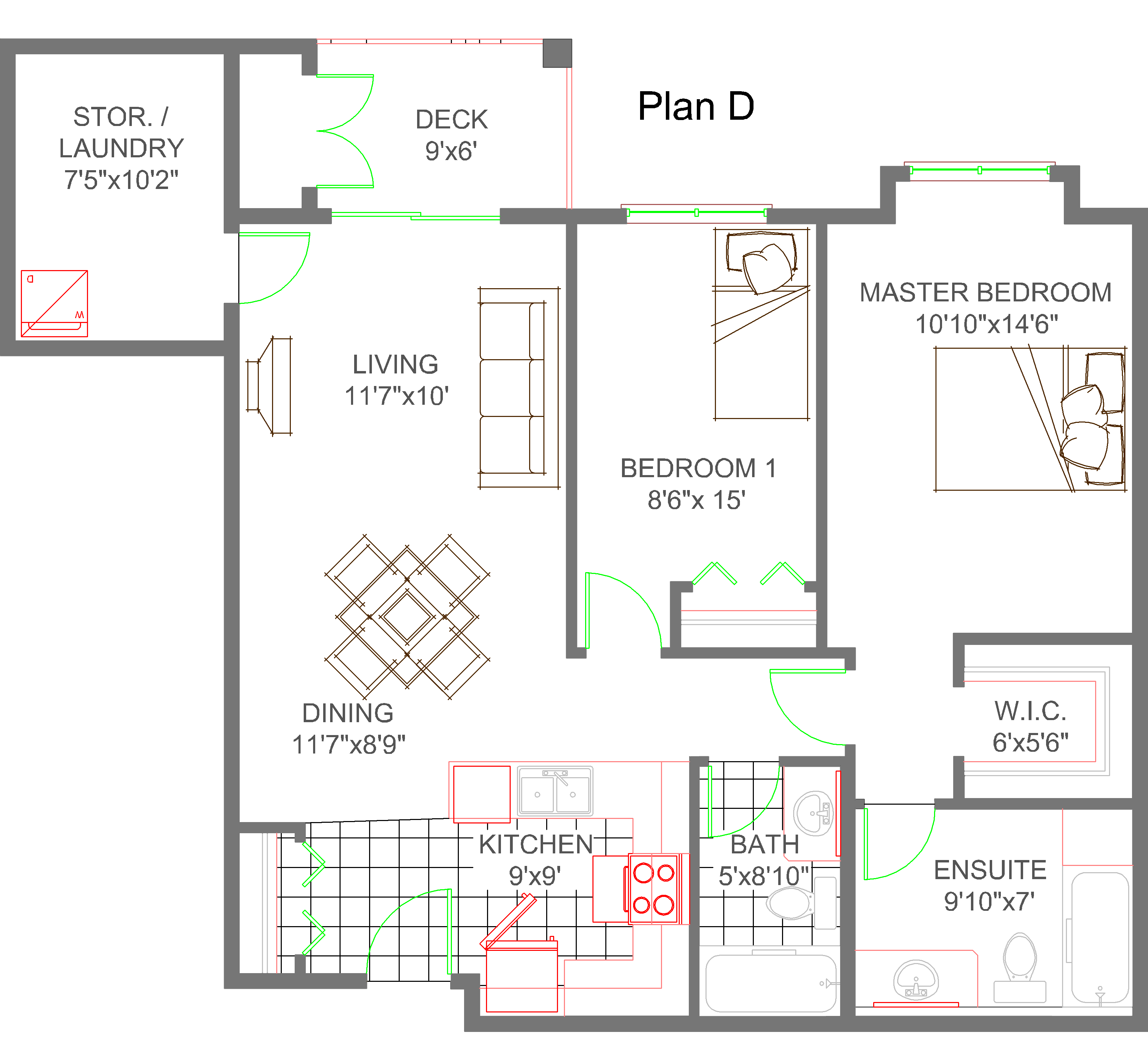 Dallas Town Centre - Plan D