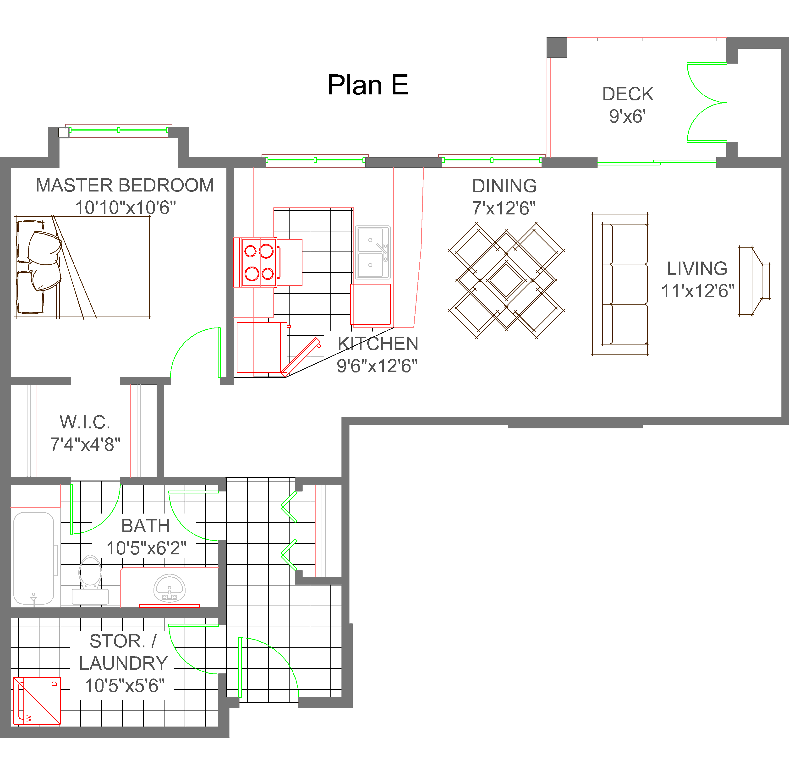 Dallas Town Centre - Plan E