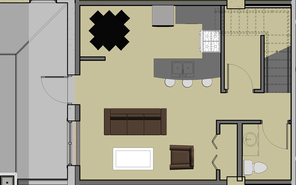 Plan E1 - plan